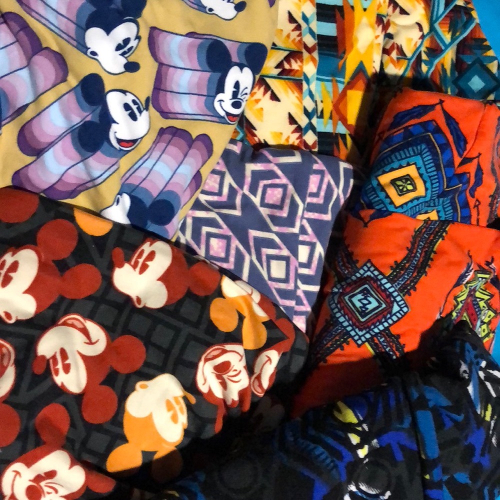 Huge TC Lularoe Leggings Lot. All Great Condition!